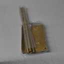 Liuoud Towel Rack for Bathroom, Wall Mounted Vertical Rolled Towel Storage Organizer Holder with Shelf, Holds Up 6 Large Bath Sheets, Gold