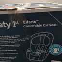 Safety 1st Ellaris 3-in-1 Convertible Car Seat, Slim Fit Design, Rear & Forward-Facing, 5-Position Headrest, 3-Across Fit, Travel-Friendly with Machine-Washable Seat Pad, Smokey Haze, Manufacture Date: 2026-06-02