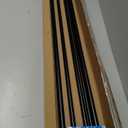 Umbra Twilight Double Curtain Rod Set  Wrap Around Design is Ideal for Blackout or Room Darkening Panels, 66-144 Inch, Black