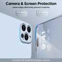 for iPhone 16 Pro Max Silicone Case Soft Protective Shockproof Magnetic Case Compatible MagSafe iPhone 16 Pro Max 6.9" Silicones Phone Case (Baby Blue)