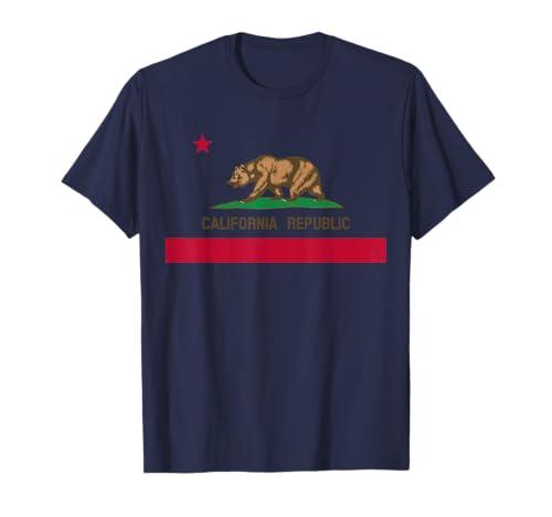 California Republic Flag Shirt Men Women Kids Toddler T-Shirt Youth Small