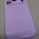 Ktele Magnetic for iPhone 17 Pro Case [Compatible with Magsafe] [Premium Silicone Satin-Smooth Touch] Slim Shockproof Anti-Scratch Microfiber Lining Case, 6.3 inch, Light Purple