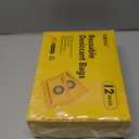 100g-12Pack Rechargeable Silica Gel Desiccant Packets, Color Indicating Desiccant Packs for Storage,Moisture Absorbers for Storage Bins, Suitcase,Gun Safe, 3D Filaments