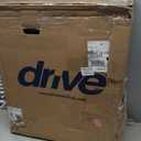 Drive Medical Lightweight Expedition Folding Transport Wheelchair - Ultra Lightweight Mobility Support for Seniors & Adults - Strong Aluminum Frame - Hand Brakes - Compact Folding Travel Chair - Red