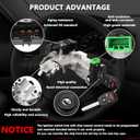 RAMATA Ignition Switch Lock Cylinder with Key (with Unprogrammed Chip) Compatible with 2003 2004 2005 2006 2007 Honda Accord (Ignition Chip: 48,Frequency: 315mHz)
