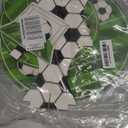 Cupcake Topper Soccer Ball - 3 Tier Football Stand, Soccer Field Decor for Teen Sports Birthday Party Supplies