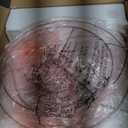 Blue Lamp for Bedroom & Bedside with 3-Way Lighting Modes & USB C+A - Modern Style Glass Nightstand Table Lamp for Living Room & Bedroom Decoration (23.5" H)