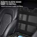 Center Console Cover Fit for Silverado Tahoe Sierra Yukon Suburban 2007-2013 Jump Seat Console, Car Armrest Seat Box Cover, Car Arm Rest Covering, Arm Rest Cushion Pad
