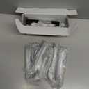 Amerdeco 10 Pack Matte Black 5 Inch(128mm) Hole Centers Kitchen Cabinet Pulls Cabinet Hardware Kitchen Handles for Cabinets Cupboard Handles Drawer Pulls