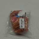 COCOPEAR Women's High Waisted Full Coverage Bikini Bottom Ruched Bathing Suit Bottoms for Women Tummy Control Swim Bottoms (Medium, Light Orange)