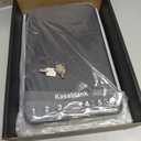 Gun Safe - Triple Unlock (Fingerprint/Password/Key), Quick Fingerprint Access in  0.1 seconds, one click mute function, Portable Pistol Safe, Suitable for Family Travel Vehicles, Quick Access