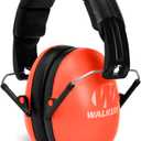 WALKER'S Youth & Women's Shooting Low Profile Folding Padded Headband Adjustable Hearing Protection Earmuffs