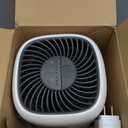 Air Purifiers for Home with H13 Quiet HEPA Filter Up to 1076 Ft for Pet Hair, Odors, Pollen, Smoke, Compact Air Cleaner with 3 Speeds, Timer, Aroma Quiet 360Intake Filter, White