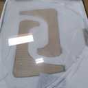 Glass Coffee Table, Mid Century Modern Coffee Table, Coffee Table for Living Room Center Table Suitable for Bedroom Living Room Reception Office Tables (Wood/Transparent, Large) (Large 45 * 32.3 * 16in)