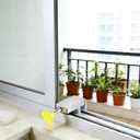 2 x Window Locks Window Stopper for Horizontal Sliding Windows Sliding Glass Door Lock with Keys Window Opening Control Device No Drill Easy Install