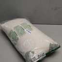 TOPGREEN Feathers Down Throw Pillow Inserts 16 x 16, Set of 2, 100% Organic Cotton Shell, Soft Decorative Square Pillows Insert for Living Room Sofa, Couch, or Bed (White)