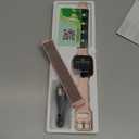 Smart Watch for Women, 1.85" AMOLED Ultra-Clear Screen Smartwatch Compatible iPhone/Samsung/Android, 100+ Sport Modes Fitness Tracker with Heart Rate/SpO2/Sleep Monitor, 3ATM Waterproof, 2 Bands