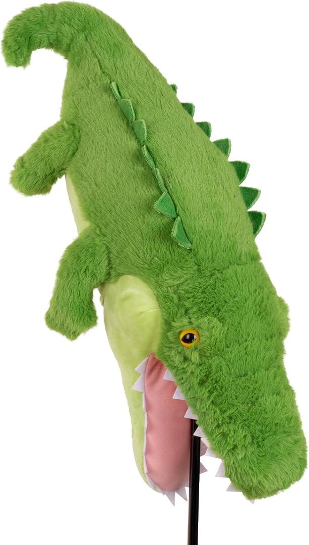 Funny Golf Headcover, Animals Plush Driver Headcover, Golf Club Head Covers Gift for Men Women, Alligator for Driver