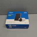 Tapo SolarCam 1080p Outdoor Wireless Security Camera - Battery Power with Solar, Person Detection, Subscription-Free Local Storage or Optional Cloud, Works with Alexa & Google Assistant, C402 KIT (White)