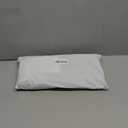 Toddler Booster Seat for Dining Table, PU Washable Double Safe Straps Non-Slip Bottom Booster Seat Dining Toddler, Portable Travel Increasing Cushion (Grey)