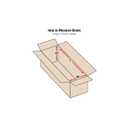BOX USA Shipping Boxes Long 16"L x 4"W x 4"H 25-Pack - Corrugated Cardboard Box for Moving, Mailing, Packing, Packaging and Storage