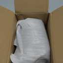 Carbon Fiber 2.5" Inlet to 4.0" Outlet Exhaust Tip, Universal Stainless Steel 2.5 inch Inlet Slant Cut Exhaust TailTip Tail Pipe with Clamp, 16cm/6.3" Overall Length