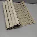 Shower Mat Non Slip Bathtub Mat with Suction Cups and Drain Holes 37.4 x15.7 Inch Bath Mat for Tub & Shower.Easy Dry,Easy to Cut,Eco-Friendly (Beige)