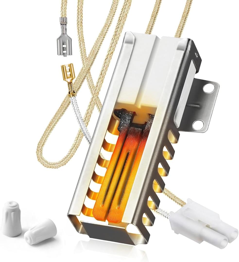 5304509706 Oven Igniters Fit for FrigiDaire Gas Oven Igniter Replace 316441758 316489402 316489408 WB2X10016 AP6230715 PS12071409, for FrigiDaire Kenmore GE Closly Stove Oven Igniter Replacement MaleP