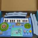 Baby DJ Table for Toddlers 1-3, Baby Musical Piano Toys 6-9-12-18 Months Toddler Activity Learning DJ Mixing Table with Music & Light Educational Toy for 1 Year Old Boy Girl First Birthday Infant Gift