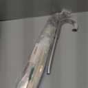 Totes Adult Bubble Umbrella with Dome Canopy and Lightweight Wind and Rain Protection
