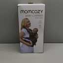 Momcozy Baby Carrier - Ergonomic, Cozy and Lightweight Carrier for 3-24 Months, Effortless to Put On, Ideal for Hands-Free Parenting, Enhanced Lumbar Support, Purehug for Infant to Toddler, Black