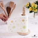 Radicaln Marble Paper Towel Holder Countertop 12.5 Inch Verona Towel Stand for Bathroom & Kitchen, Premium Handmade Countertop Towel Holder, Elegant & Durable Design