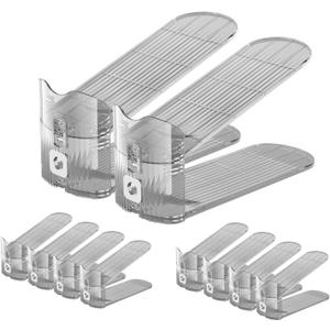 CiBiZi Shoe Slot Organizers Shoe Stacker Closet Space Saver Storage