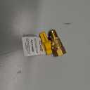 Eastman 60003, Brass Straight Flare Gas Ball Valve, 1/2" FIP x 1/2" OD Tube