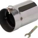 Motorcycle DB Killer 51mm Universal Exhaust Muffler Silencer Baffle Removable Noise Eliminator
