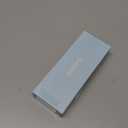 Gaoye Blue Light Blocking Glasses - Trending Round TR90 Frames, Metal Arms, UV400 Protection - Matching Soft Case (1-clear Green/Transparent Lens)