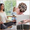 SHENLIU 30 Pieces Incense Holder Lotus Sticks, 2.13inch Incense Burner Cone Burner for Home Fragrance Yoga Sauna SPA Bedroom