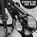 Scooter Lock, Bike Locks High Security with Key, 36.22inch Heavy Duty Bike Lock Chain, Accessories for Electric Scooter, E-Bikes