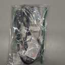 Angled 2-Slot Non-Polarized Angle Power Cord 2 FT (2-Pack), 90 Degree L-Shaped TV Power Cord, IEC320 C7 to NEMA 1-15P, 2 Prong Replacement Cable, Figure 8, Black, 2 Pack