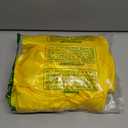 MUNAFIE Belly Dance Skirt Satin Split Side Long Skirts for Women Yellow, Size Small