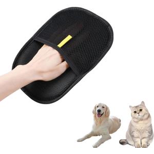 Pet Hair Removal Glove for Dogs and Cats - Electrostatic Pet Hair Gloves &Pet Hair Remover Tool for Furniture, Car Seats, Clothing, Couch, Carpet