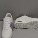 Skechers Women's Uno Wedge - Hi Steps Sneakers (9 Wide, White)