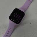 Kids Watches for Girls Boys Digital Sport Watch with Step Counter Pedometer Vibration Alarm Clock, No App Waterproof Fitness Tracker Kids Watch Boys Girls Teens Students Ages 5-16 (002-E-LightPurple)