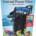 Tetra Whisper Internal Filter 10 To 30 Gallons, For aquariums, In-Tank Filtration With Air Pump
