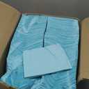 JMU Dental Bibs 250pack, Disposable Tattoo Bibs 3-Ply, Waterproof Tray Covers, 13" x 18", Blue