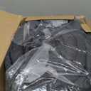 Bedsure Oversized King Comforter Set - Black Soft Bedding for All Seasons, Cationic Dyed Bed Set, 3 Pieces, 1 Oversized King Size Comforter (120"x98") and 2 Pillow Shams (20"x36"+2")