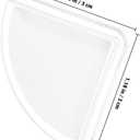 TEHAUX Baby Corner Protector Soft Transparent Silicone Edge Guards 1.18 Inch Clear Table Corner Bumpers Child Proofing Safety for Furniture Edges