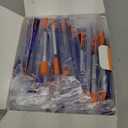 100 Pack 1ml Syringes with Needle-30Ga 5/16 Inch, Individually Sealed Packaging