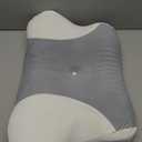 Cervical Neck Pillow for Side Sleepers  Cooling Contour Memory Foam Pillows Ergonomic Neck Support Adjustable Bed Pillows for Neck Comfort - Ideal Christmas Birthday Gift for Women Men (Grey)