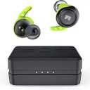 Monster Champion True Wireless Earbuds, Bluetooth 5.4 IPX8 Waterproof Sports Headphones with aptX Deep Bass, CVC 8.0 Noise Cancellation, Type C Quick Charge, 100Hrs Charging Case